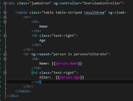 Lightweight architecture with AngularJS