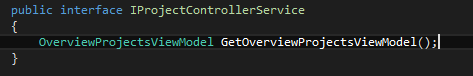 Structurize your project with areas and services in ASP.NET MVC
