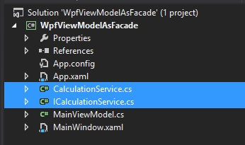 clean your viewmodel in WPF and create a facade