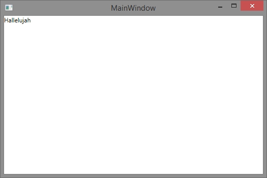 WPF Basics II - The INotifyPropertyChanged Interface