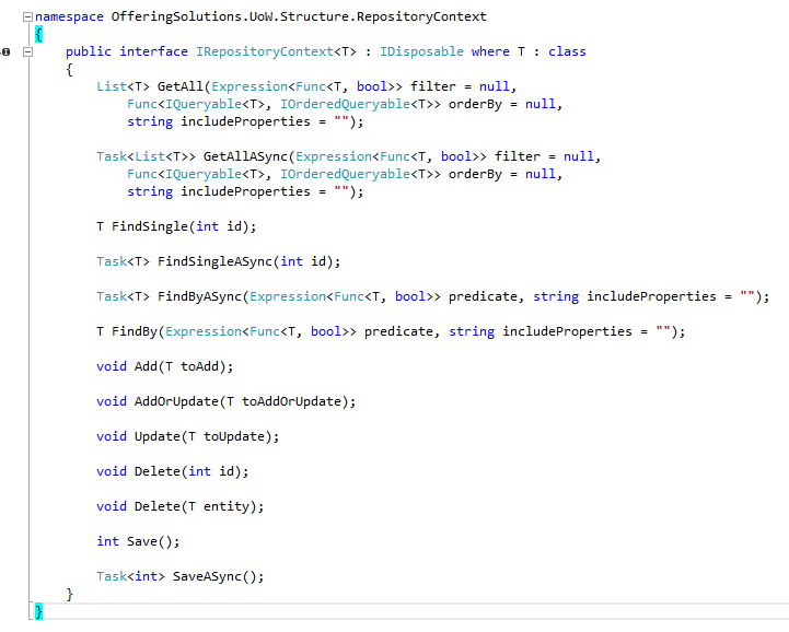 ASP.NET Repository Pattern und Unit of Work