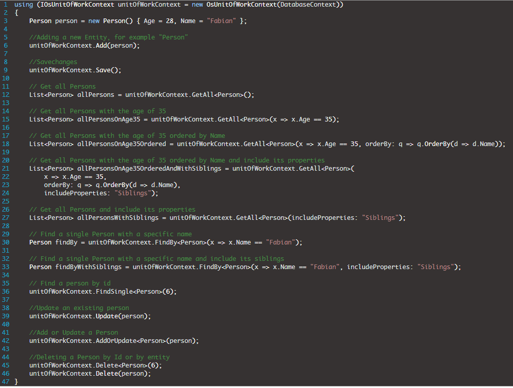 ASP.NET Repository Pattern und Unit of Work