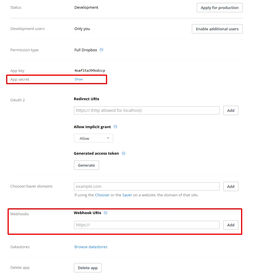 WebHooks with ASP.NET on Azure - DropBox and GitHub