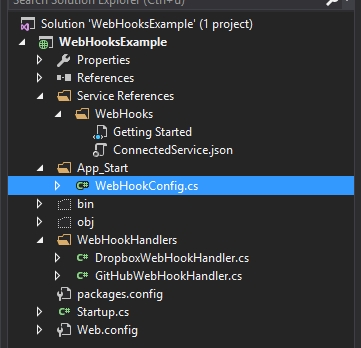 WebHooks with ASP.NET on Azure - DropBox and GitHub