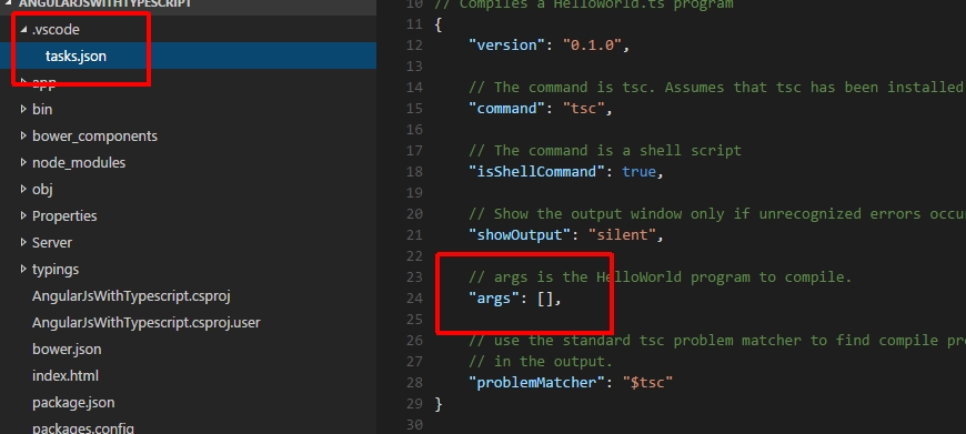 Getting started with Visual Studio Code, AngularJS and Typescript