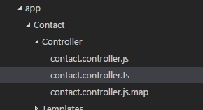 Getting started with Visual Studio Code, AngularJS and Typescript