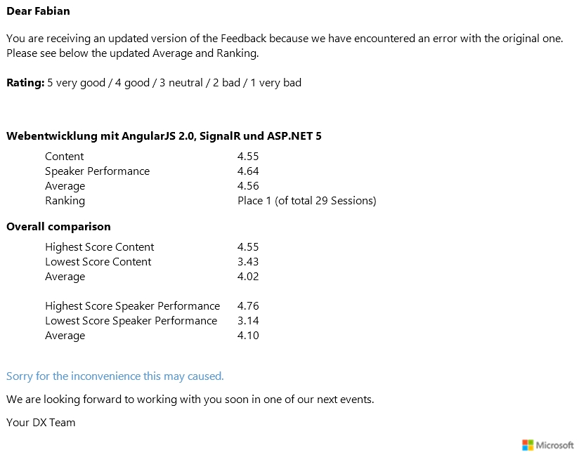 Feedback