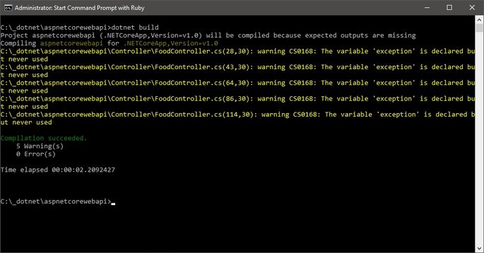 Build and debug WebAPI with the Dotnet CLI and VSCode
