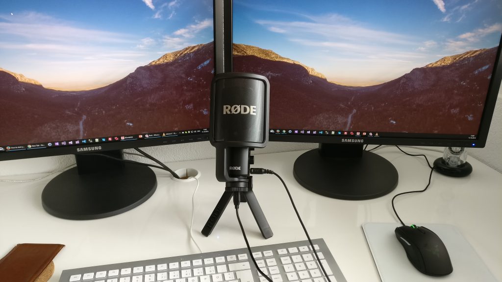 How I started recording my first Video training